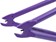 Sunday Street Sweeper BMX Frame - 20.75" TT, Pink/Purple