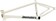 Sunday Soundwave V3 BMX Frame - 20.75" TT, White