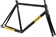 All-City Thunderdome Frameset - 700c, Aluminum, Gold Fang, 46cm 