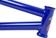 Sunday Street Sweeper BMX Frame - 20.5" TT, Gloss Metallic Blue