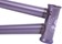 Sunday Park Ranger BMX Frame - 21" TT, Matte Frost Purple