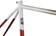 All-City Cosmic Stallion Frameset - 650b/700c, Steel, Toasted Marshmallow, 58cm 