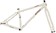 Surly Karate Monkey Frameset - 27.5", Steel, Snow Mold White, Large