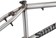Sunday Discovery BMX Frame - 21" TT, Matte Raw