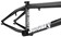 Sunday Park Ranger BMX Frame - 20.75" TT, Gloss Black