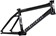 We The People Paradox BMX Frame - 21" TT, Black 