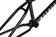 We The People Paradox BMX Frame - 21" TT, Black 