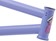 Sunday Street Sweeper BMX Frame - 20.75" TT, Blue/Lavender