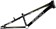 Radio BMX Raceline Helium BMX Race Frame - Mini, 17.6" TT, Black 