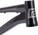 Radio BMX Raceline Quartz BMX Race Frame - Pro, 20.5'' TT, Matte Black 