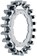 Gates Carbon Drive CDX:EXP Centerlock Rear Sprocket - 22t, Rohloff Splined, Silver