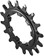 Wheels Manufacturing SOLO-SPEED Cog - 16t, Fits SOLO-SPLINE and SOLO-XD kits, Black