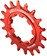 Wheels Manufacturing SOLO-SPEED Cog - 18t, Fits SOLO-SPLINE and SOLO-XD kits, Red 