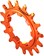 Wheels Manufacturing SOLO-SPEED Cog - 16t, Fits SOLO-SPLINE and SOLO-XD kits, Orange