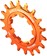 Wheels Manufacturing SOLO-SPEED Cog - 18t, Fits SOLO-SPLINE and SOLO-XD kits, Orange