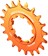 Wheels Manufacturing SOLO-SPEED Cog - 20t, Fits SOLO-SPLINE and SOLO-XD kits, Orange