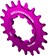 Wheels Manufacturing SOLO-SPEED Cog - 20t, Fits SOLO-SPLINE and SOLO-XD kits, Purple