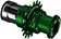 Wheels Manufacturing SOLO-XD XD/XDR Single Speed Conversion Kit - 18t, For SRAM XD/XDR Freeubs, Green