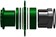 Wheels Manufacturing SOLO-XD XD/XDR Single Speed Conversion Kit - 18t, For SRAM XD/XDR Freeubs, Green