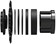 Wheels Manufacturing SOLO-SPLINE Micro Spline Single Speed Conversion Kit - 18t, For Shimano Micro Spline Hub Bodies, Black
