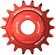 Wheels Manufacturing SOLO-SPLINE Micro Spline Single Speed Conversion Kit - 18t, For Shimano Micro Spline Hub Bodies, Red