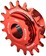 Wheels Manufacturing SOLO-SPLINE Micro Spline Single Speed Conversion Kit - 18t, For Shimano Micro Spline Hub Bodies, Red