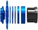 Wheels Manufacturing SOLO-SPLINE Micro Spline Single Speed Conversion Kit - 18t, For Shimano Micro Spline Hub Bodies, Blue