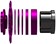Wheels Manufacturing SOLO-SPLINE Micro Spline Single Speed Conversion Kit - 18t, For Shimano Micro Spline Hub Bodies, Purple