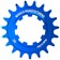 Wheels Manufacturing SOLO-SPEED Cog - 19t, Fits SOLO-SPLINE and SOLO-XD kits, Blue