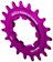 Wheels Manufacturing SOLO-SPEED Cog - 19t, Fits SOLO-SPLINE and SOLO-XD kits, Purple