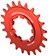 Wheels Manufacturing SOLO-SPEED Cog - 21t, Fits SOLO-SPLINE and SOLO-XD kits, Red