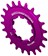 Wheels Manufacturing SOLO-SPEED Cog - 21t, Fits SOLO-SPLINE and SOLO-XD kits, Purple