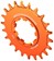 Wheels Manufacturing SOLO-SPEED Cog - 22t, Fits SOLO-SPLINE and SOLO-XD kits, Orange