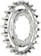 Gates Carbon Drive CDX CenterTrack Freehub 9-Spline Rear Sprocket - 24t, Shimano 9-Spline, Silver