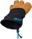 45NRTH 2024 Sturmfist 4 LTR Leather Gloves - Tan/Black, Lobster Style, 2X-Large