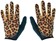 Handup Vented Gloves - Chill Cheetah, Small