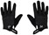Handup Youth Gloves - Pure Black, Large