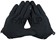 Handup Youth Gloves - Pure Black, Large