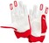 100% Itrack Gloves - Red, Large