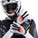 Troy Lee Designs Air Glove  Optic White / Black, 2X-Large