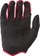 Lizard Skins Monitor SL Gloves - Jet Black/Crimson, Full Finger, Small 