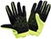 100% Geomatic Gloves - Flourescent Yellow, Full Finger, Men's, X-Large 