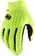 100% Geomatic Gloves - Flourescent Yellow, Full Finger, Men's, X-Large 