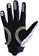 FUSE Omega Gloves - Ballpark, Full Finger, White/Blue, Medium 