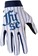 FUSE Omega Gloves - Ballpark, Full Finger, White/Blue, Medium 