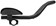 Profile Design Neosonic Ergo+ 52A GMR Aero Bar - 31.8 Clamp, 340mm, Black