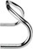 Nitto Track Drop Handlebar - Steel, 25.4mm, 42cm, Silver 