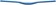 RaceFace Turbine Handlebar - Aluminum, 800mm, 20mm, 35.0, 8 Deg, Blue 