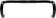 MSW Short Drop Handlebar - Aluminum, 26mm, 42cm, Black