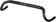 Spank Flare 25 Drop Handlebar - Aluminum, 31.8mm, 46cm, Black 